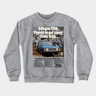 AUSTIN ALLEGRO - advert Crewneck Sweatshirt